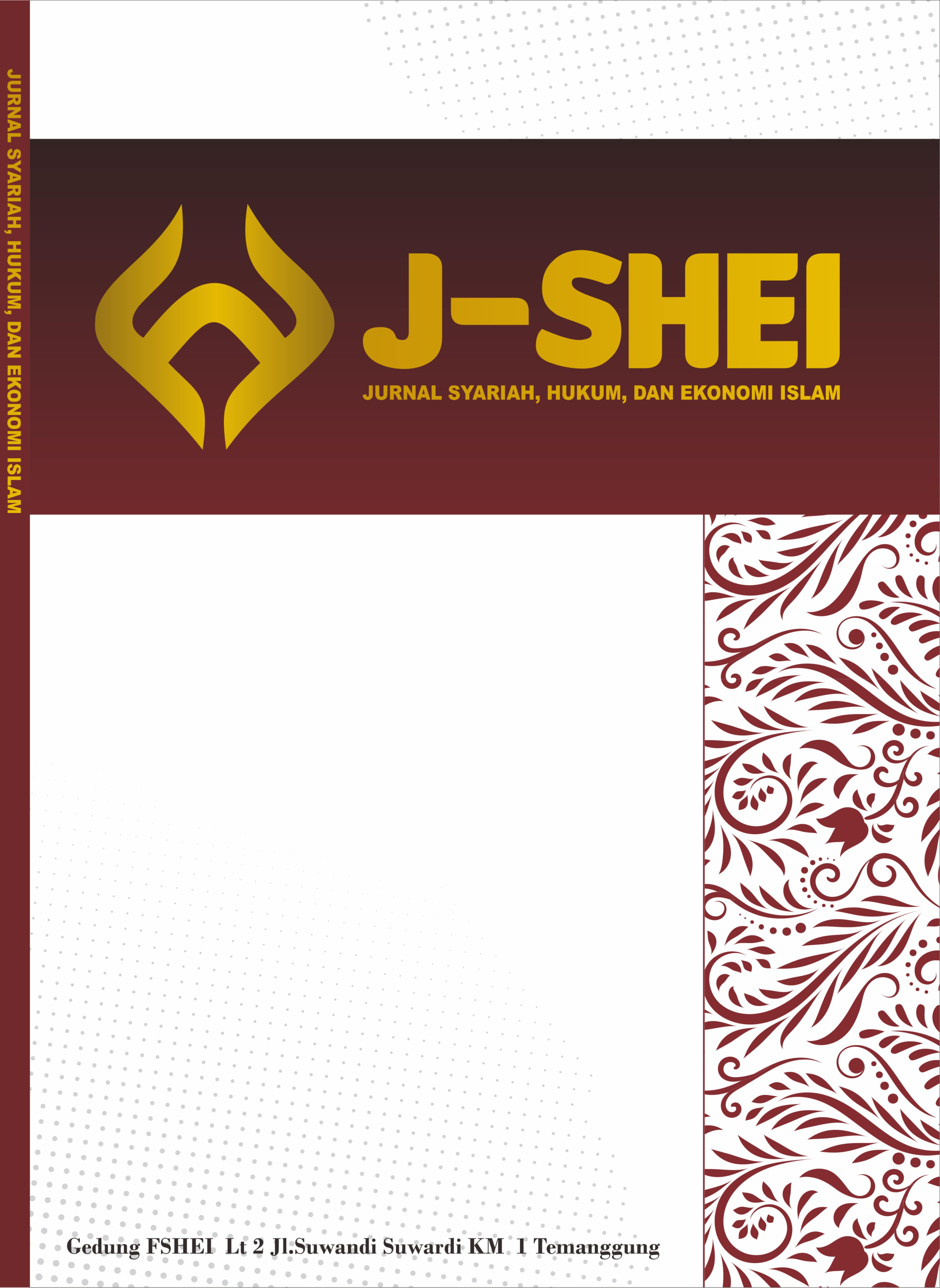 					View Vol 1 No 2 Desember 2023: J-Shei: Jurnal Syariah, Hukum, dan Ekonomi Islam
				